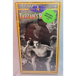 Tarzan’s Revenge (VHS, 1938 / 1999) New Sealed Glenn Morris B&W